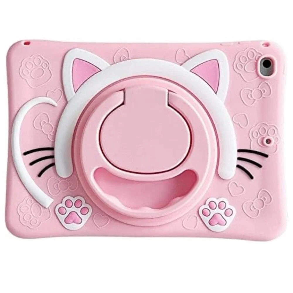 Cat Girl Kids Case For iPad Air 1 2 3 4 Mini 5 6 Pro 9.7